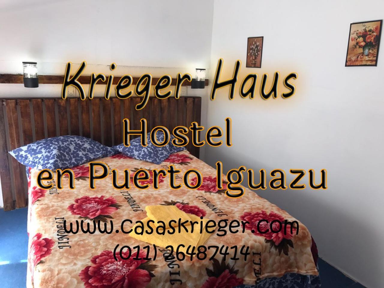 Krieger Haus Hostel Пуерто Игуасу Екстериор снимка